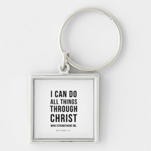 I Can Do All Things Philippians 4:13 Key Ring