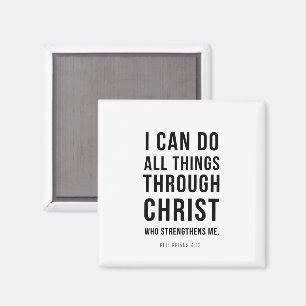 I Can Do All Things Philippians 4:13 Magnet