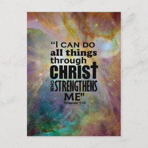 I can do all things postcard