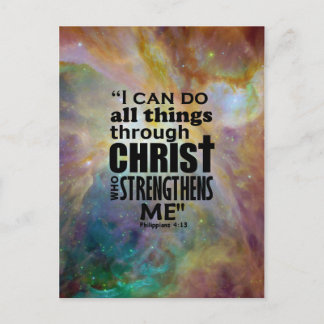 I can do all things postcard