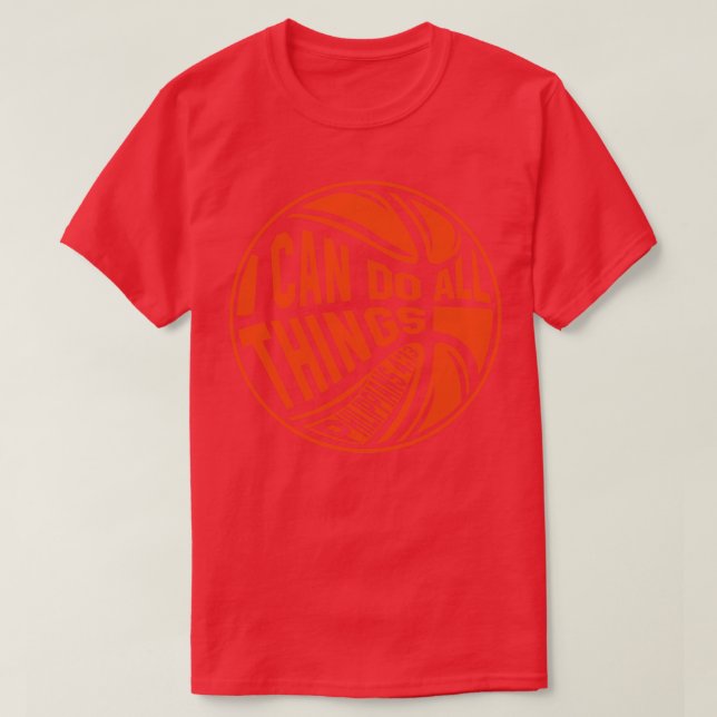 I can do all things T-Shirt (Design Front)