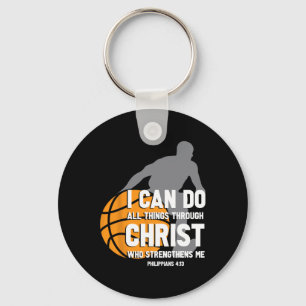 I Can Do All Things Through Christ Christian Byske Key Ring