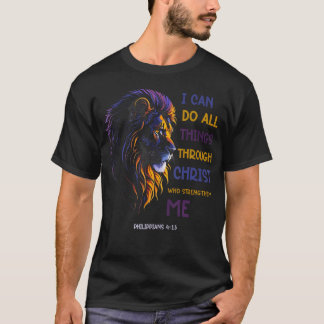 I Can Do All Things Through Christ Christian Tee L