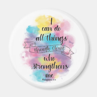 I can do all things through Christ Magnet