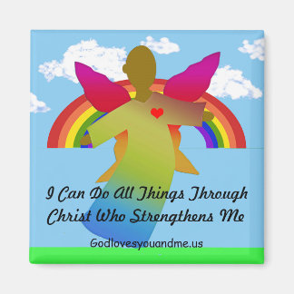 I Can Do All Things Through Christ Magnet