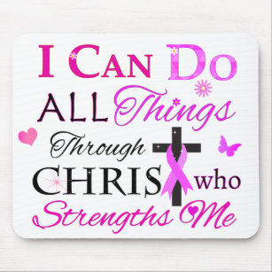 I CAN DO ALL Things Through CHRIST Mouse Pad