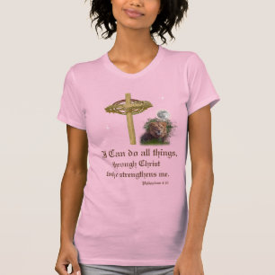 I can do all things through Christ scripture T-Shirt
