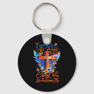 I Can Do All Things Through Christ Who Strengthens Key Ring
