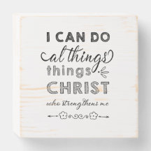 i can do all things through christ who strengthens