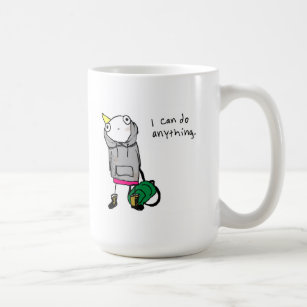 I can do anything. coffee mug