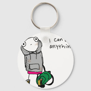 I can do anything. key ring