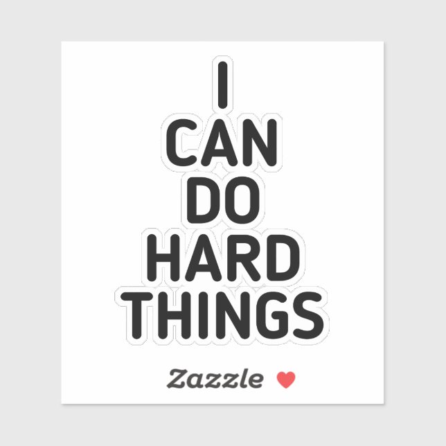 I Can Do Hard Thing,Back to School ,motivational,h (Sheet)