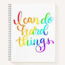 I can do hard things 8.5 x 11