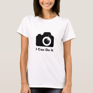 I Can Do It Camera T-Shirt