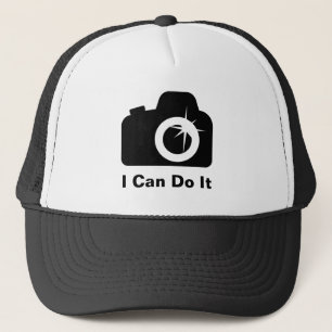 I Can Do It Camera Trucker Hat