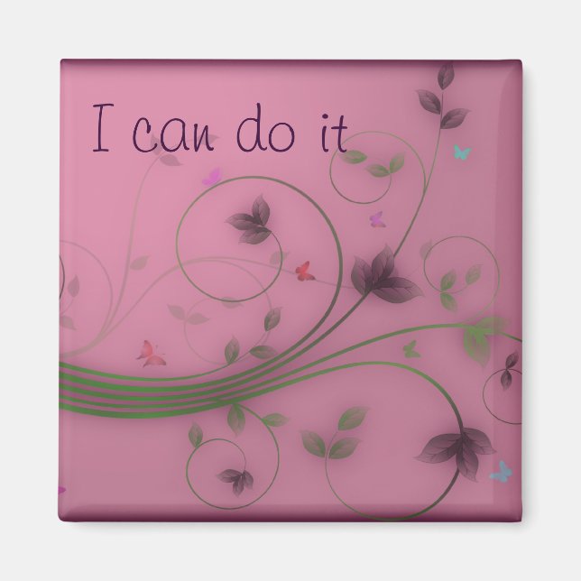 I can do it magnet (Front)
