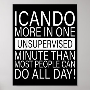 I Can Do More In One Unsupervised Minute Than Most Poster