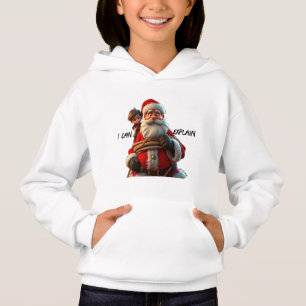 I Can Explain, Cartoon Santa Claus And Little Boy