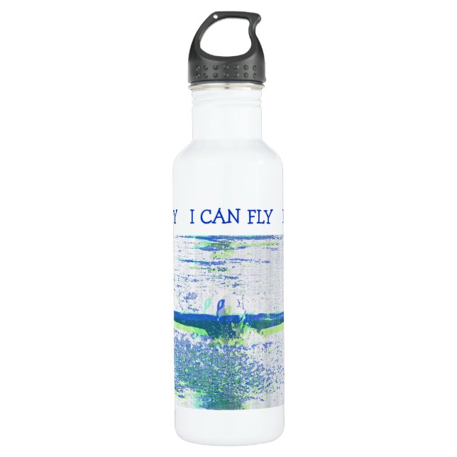 I CAN FLY SWIM 710 ML WATER BOTTLE (Front)