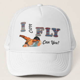 I CAN FLY SWIM HAT
