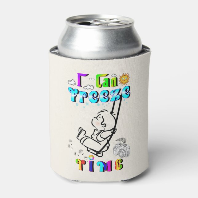 I Can Freeze Time Cooler (Can Front)