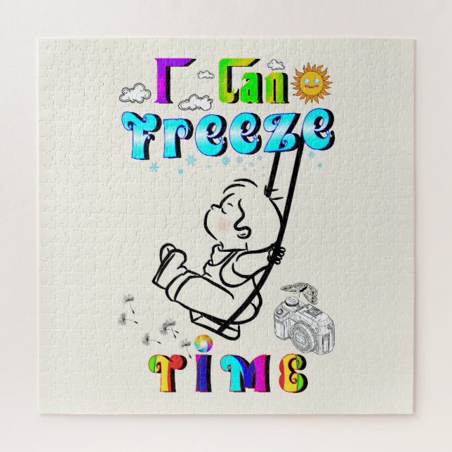 I Can Freeze Time Jigsaw Puzzle (Vertical)