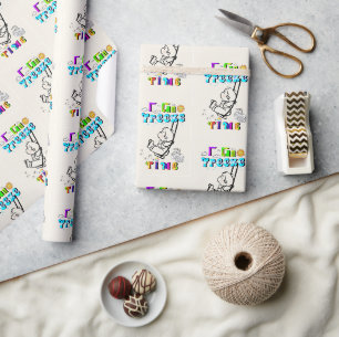 I Can Freeze Time Wrapping Paper