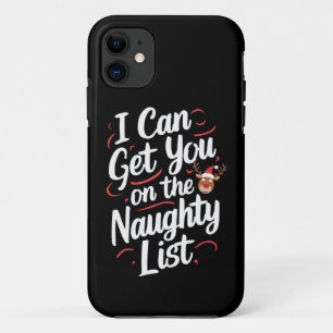 I Can Get You On The Naughty List Funny Christmas Case-Mate iPhone Case