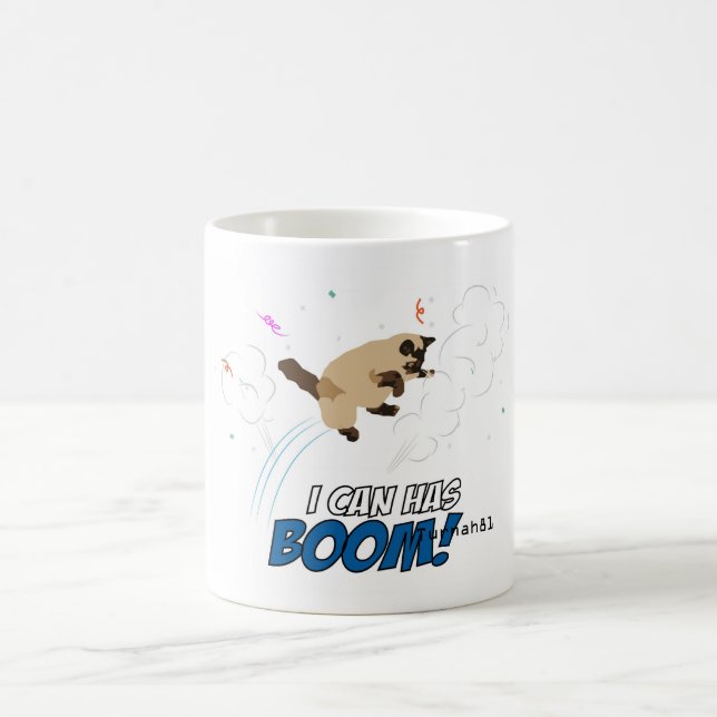 I Can Has Boom! Coffee Mug (Center)