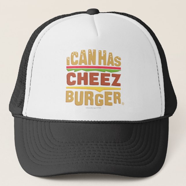 I Can Has Cheezburger Trucker Hat (Front)