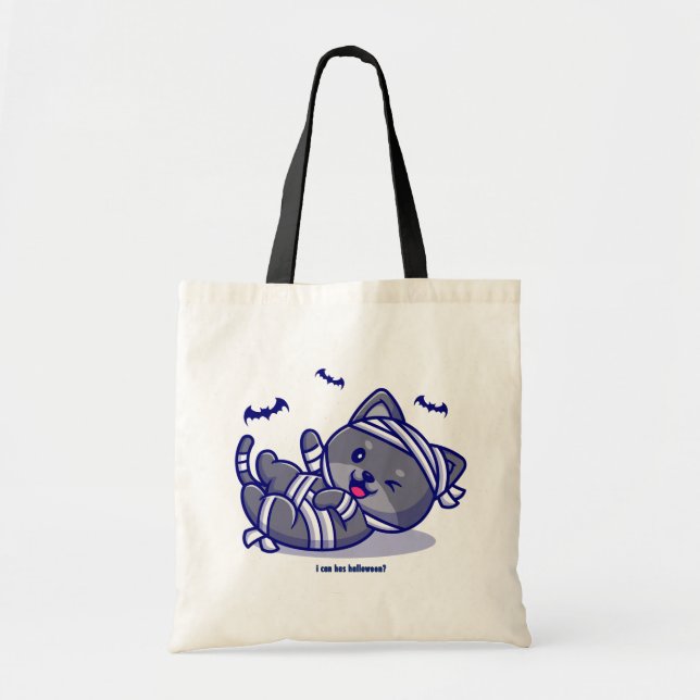 I Can Has Halloween? Tote Bag (Front)