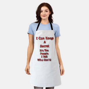 I Can Keep A Secret Apron