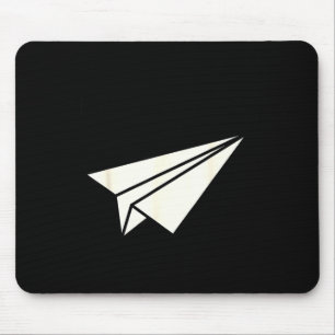 I can land a plane funny paper airplane joke mouse pad