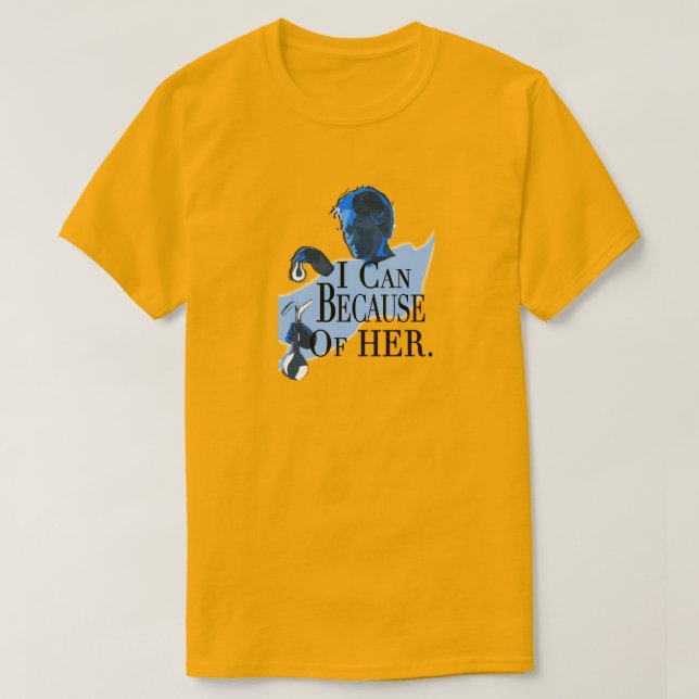 I Can Marie Curie T-Shirt (Design Front)