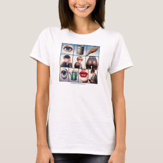 I can not hear you but I can lip read T-Shirt