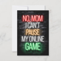 I Can Not Pause My Online Game