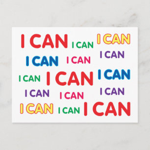 I CAN POSTCARD