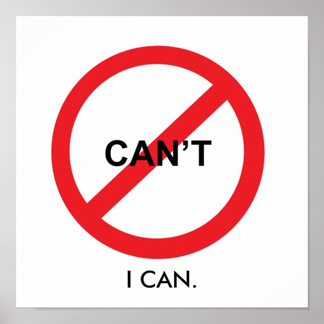 I Can Poster (Front)