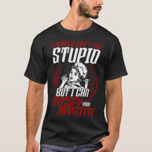 I Can Satisfy Your Appetite , Chef boys birthday T-Shirt