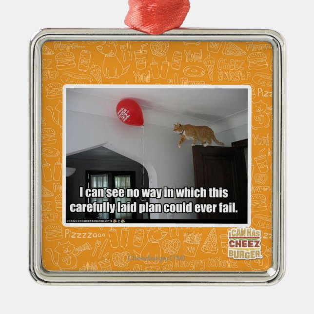 I can see no way this could fail metal tree decoration (Front)