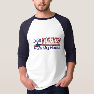 I Can See November From My House Funny T-Shirt