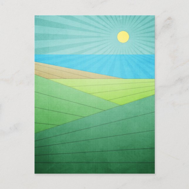 I Can See The Beach Postcard (Front)