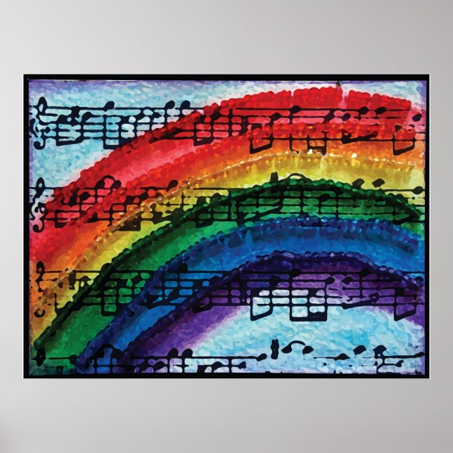 I Can Sing A Rainbow Poster (Front)