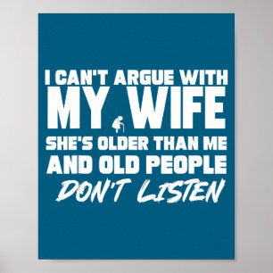 I Can’t Argue With My Wife She’s Older Than Me Mar Poster