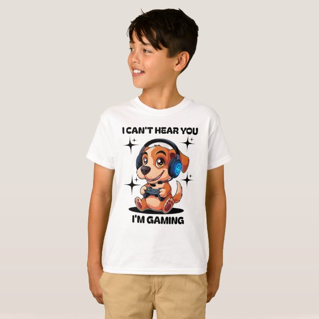 I can’t hear you i’m gaming  T-Shirt (Front Full)