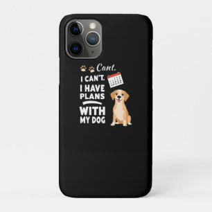 I Can’t, I Have Plans With My Dog – Funny Dog Love Case-Mate iPhone Case