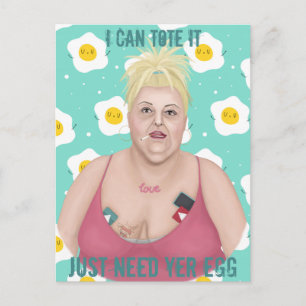 I Can Tote It Postcard