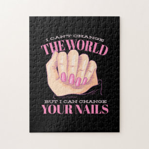 I Can Your Nails And The World Jigsaw Puzzle