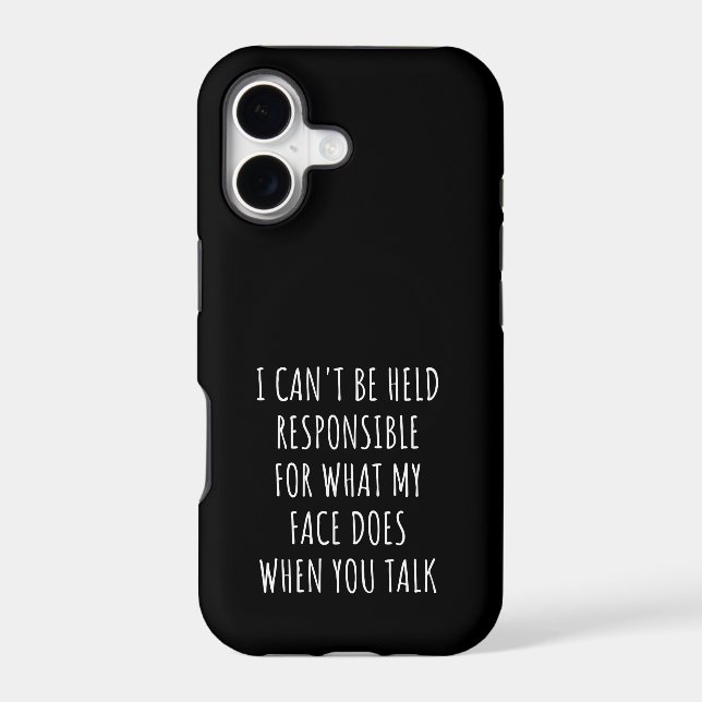 i can't be held responsible for what my face does (Back)