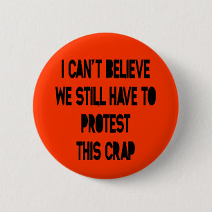 I Can't Believe 6 Cm Round Badge